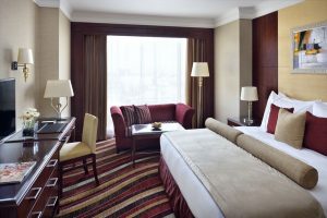 European-style room at the Mövenpick Hotel City Star Jeddah