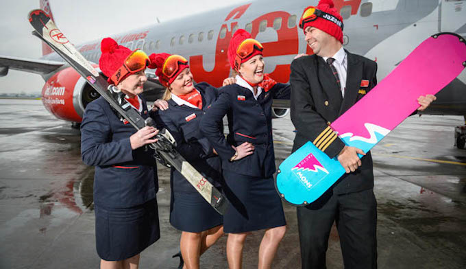 Jet2.com is celebrating the start of its biggest ever ski season