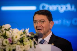 Taleb Rifai addresses the General Assembly