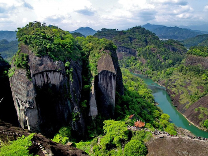 Mount Wuyishan in Fujian