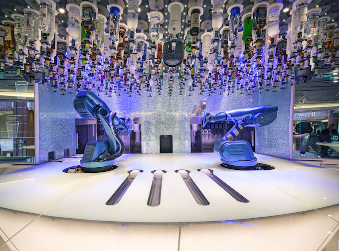 Bionic Bar on Royal Caribbean